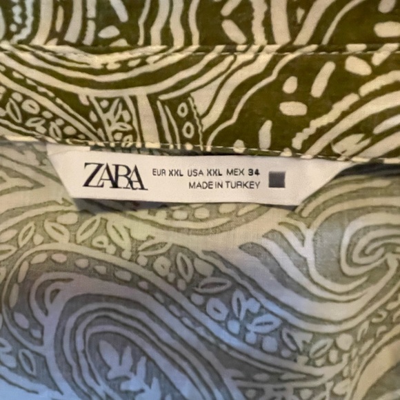 Ladies ZARA peplum shirt . - Picture 5 of 5